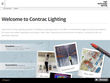 Tablet Screenshot of hightechnologylighting.com